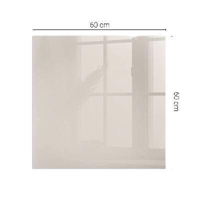 Plaque de sol rectangulaire en verre Couleur rose pâle