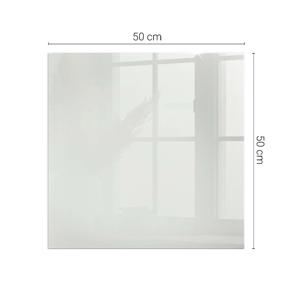 Plaque de sol rectangulaire en verre Couleur grise