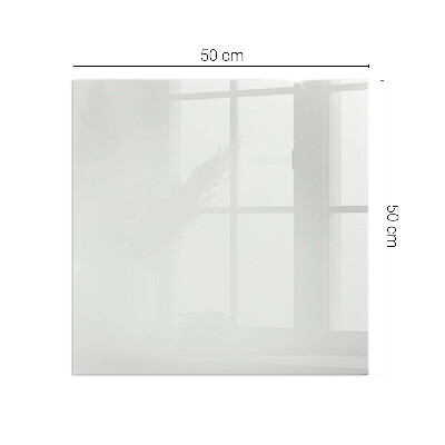 Plaque de sol rectangulaire en verre Couleur grise