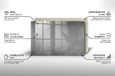 Plaque en verre pour lanterne funéraire Fond de texture de béton