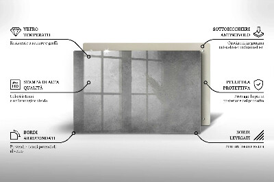 Plaque en verre pour lanterne funéraire Fond de texture de béton