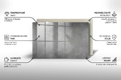 Plaque en verre pour lanterne funéraire Fond de texture de béton