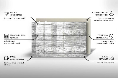 Dessous bougie funéraire Vieilles planches de bois