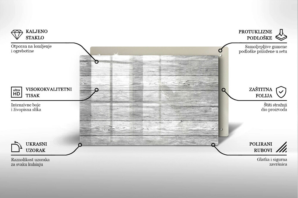 Dessous bougie funéraire Vieilles planches de bois