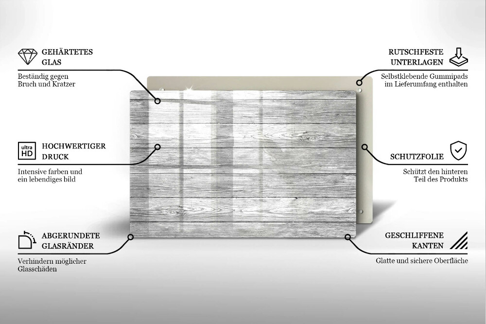 Dessous bougie funéraire Vieilles planches de bois