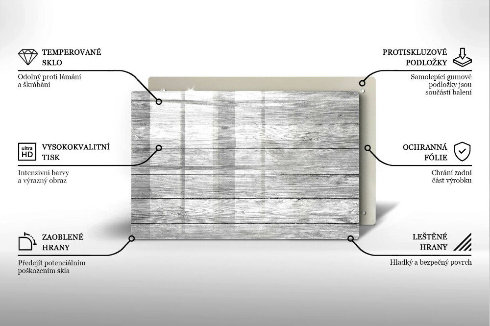 Dessous bougie funéraire Vieilles planches de bois