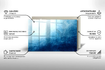 Dessous de verre pour bougies funéraires Fond abstrait