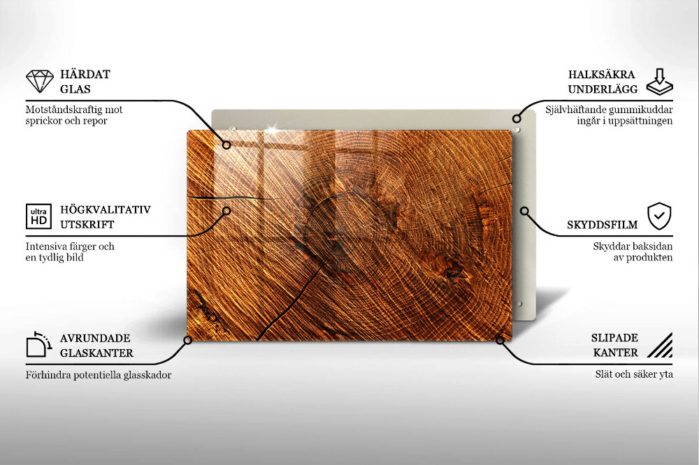 Plaque en verre pour lanterne funéraire Structure bois