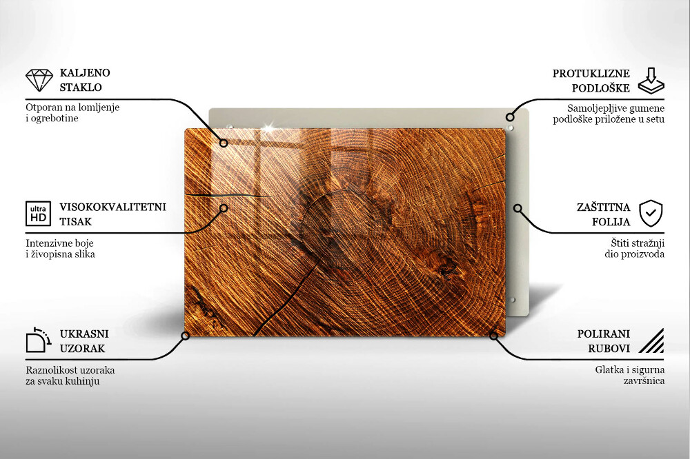 Plaque en verre pour lanterne funéraire Structure bois