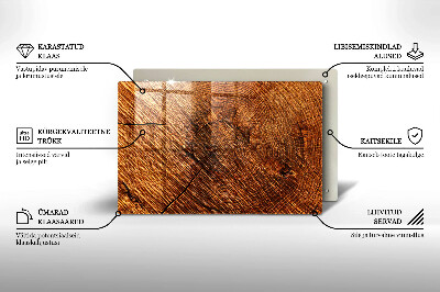 Plaque en verre pour lanterne funéraire Structure bois