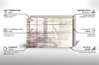 Dessous bougie funéraire Vieilles planches de bois