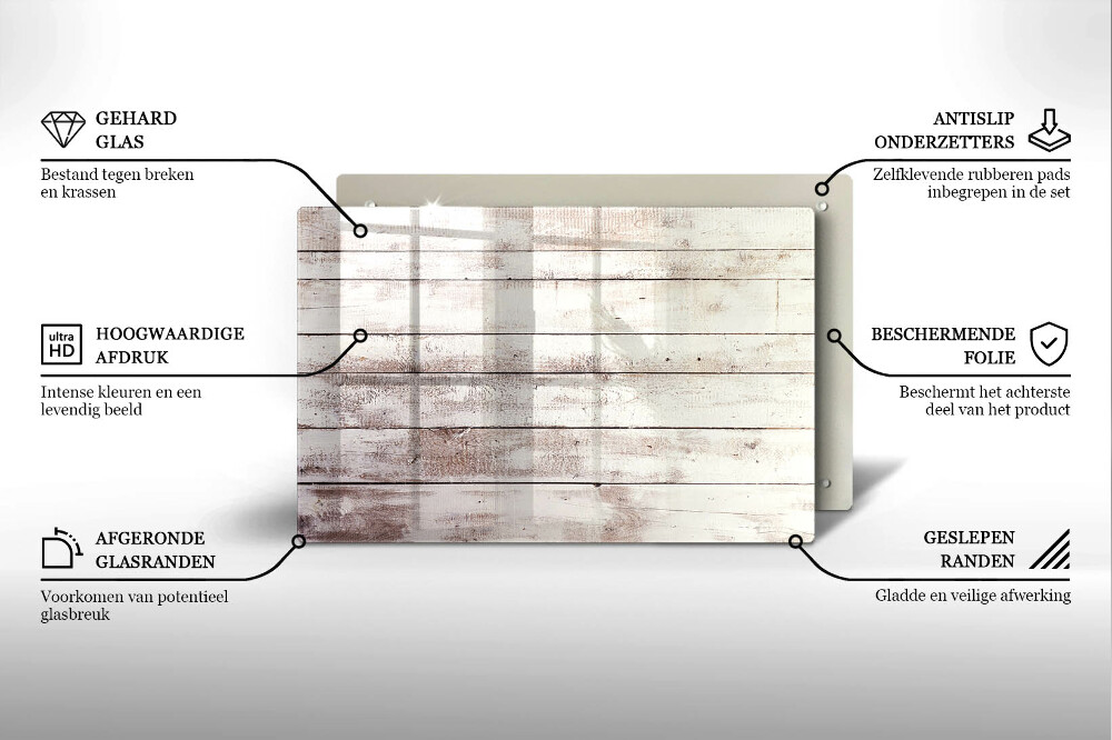 Dessous bougie funéraire Vieilles planches de bois