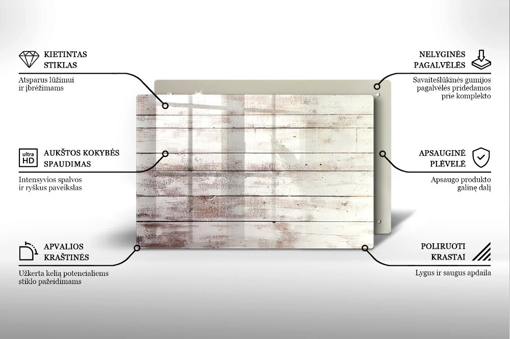 Dessous bougie funéraire Vieilles planches de bois