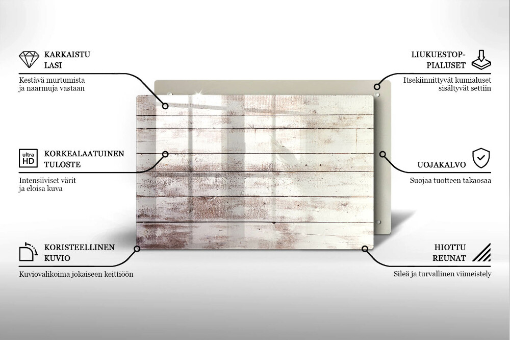 Dessous bougie funéraire Vieilles planches de bois