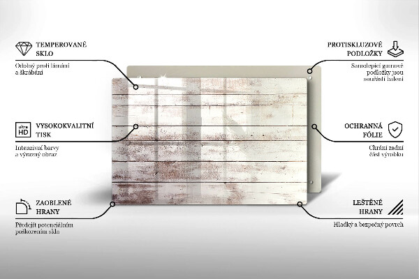 Dessous bougie funéraire Vieilles planches de bois