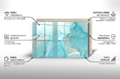 Dessous de verre pour bougies funéraires Abstraction de pierre