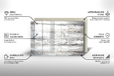 Dessous bougie funéraire Planches de bois brillantes