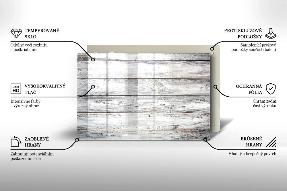 Dessous bougie funéraire Planches de bois brillantes