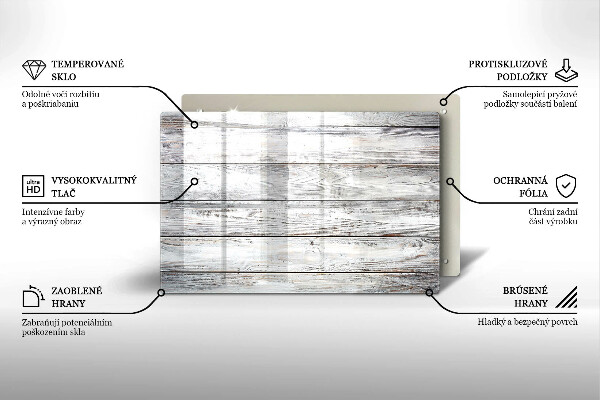 Dessous bougie funéraire Planches de bois brillantes