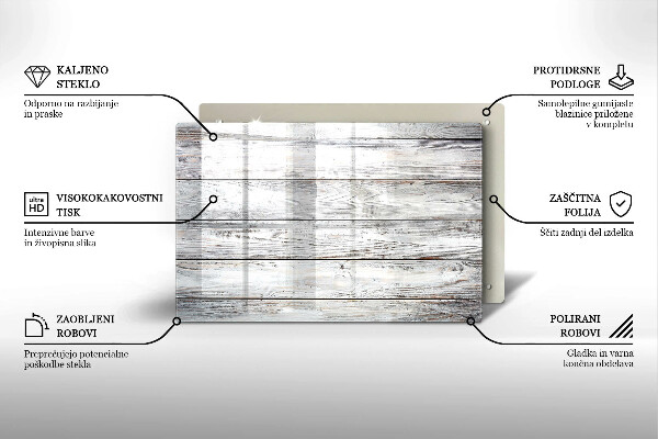 Dessous bougie funéraire Planches de bois brillantes