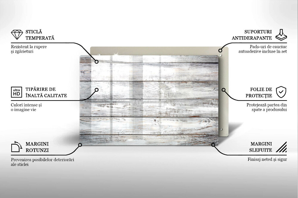 Dessous bougie funéraire Planches de bois brillantes