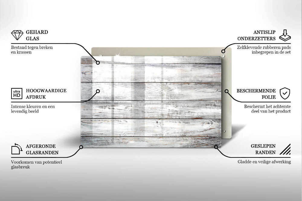 Dessous bougie funéraire Planches de bois brillantes