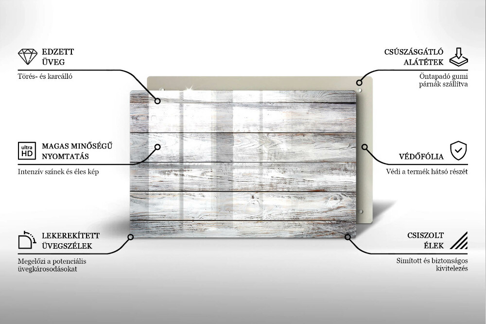 Dessous bougie funéraire Planches de bois brillantes