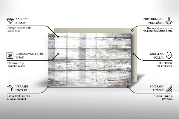 Dessous bougie funéraire Planches de bois brillantes