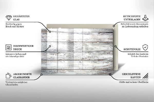 Dessous bougie funéraire Planches de bois brillantes