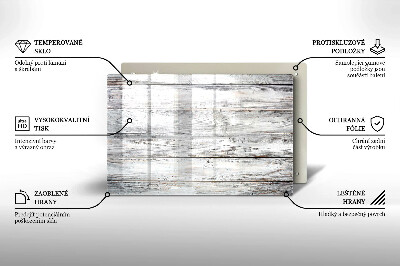 Dessous bougie funéraire Planches de bois brillantes