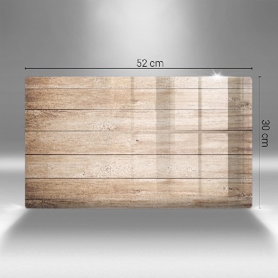 Dessous de verre pour bougies funéraires Planches de bois