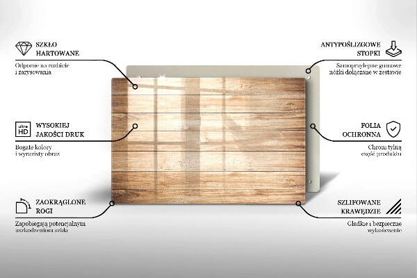 Dessous de verre pour bougies funéraires Planches de bois