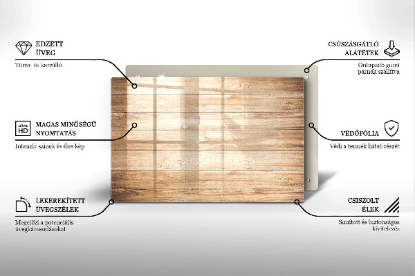 Dessous de verre pour bougies funéraires Planches de bois