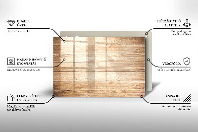 Dessous de verre pour bougies funéraires Planches de bois