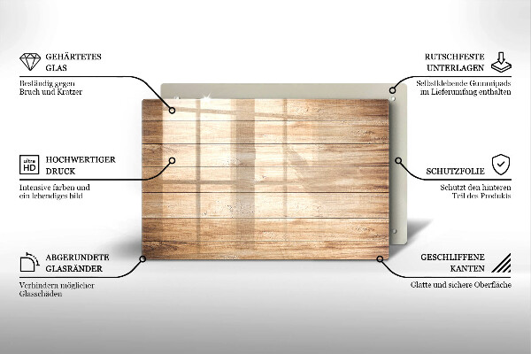 Dessous de verre pour bougies funéraires Planches de bois