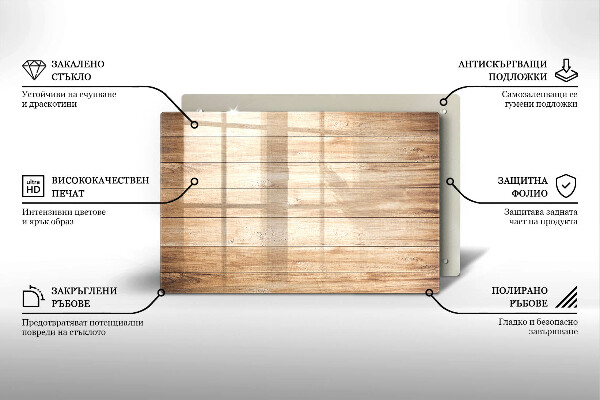 Dessous de verre pour bougies funéraires Planches de bois