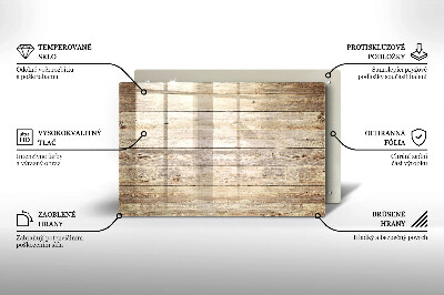 Dessous bougie funéraire Planches de bois