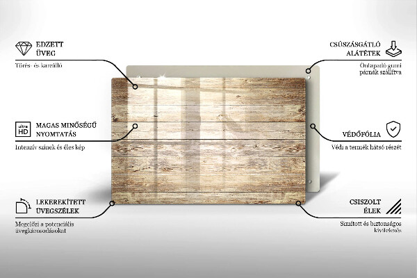 Dessous bougie funéraire Planches de bois