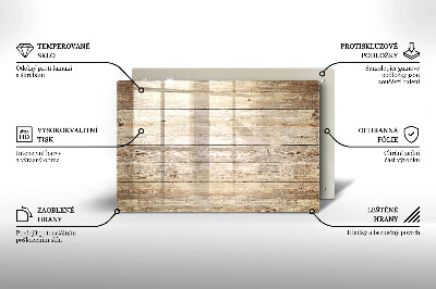 Dessous bougie funéraire Planches de bois