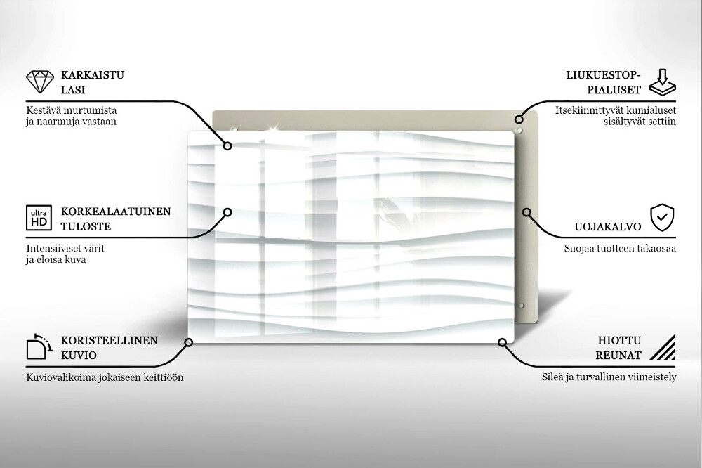 Dessous bougie funéraire Structure moderne