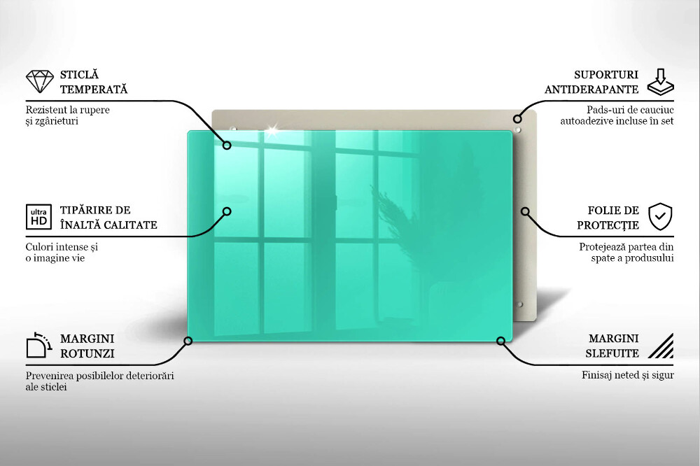 Dessous de verre pour bougies funéraires Couleur vert