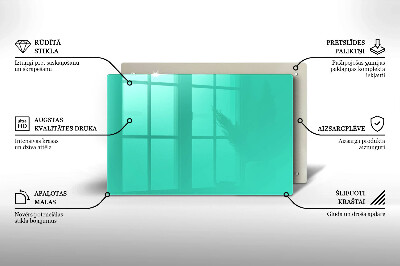 Dessous de verre pour bougies funéraires Couleur vert