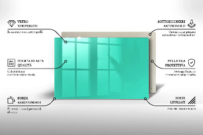 Dessous de verre pour bougies funéraires Couleur vert