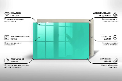 Dessous de verre pour bougies funéraires Couleur vert