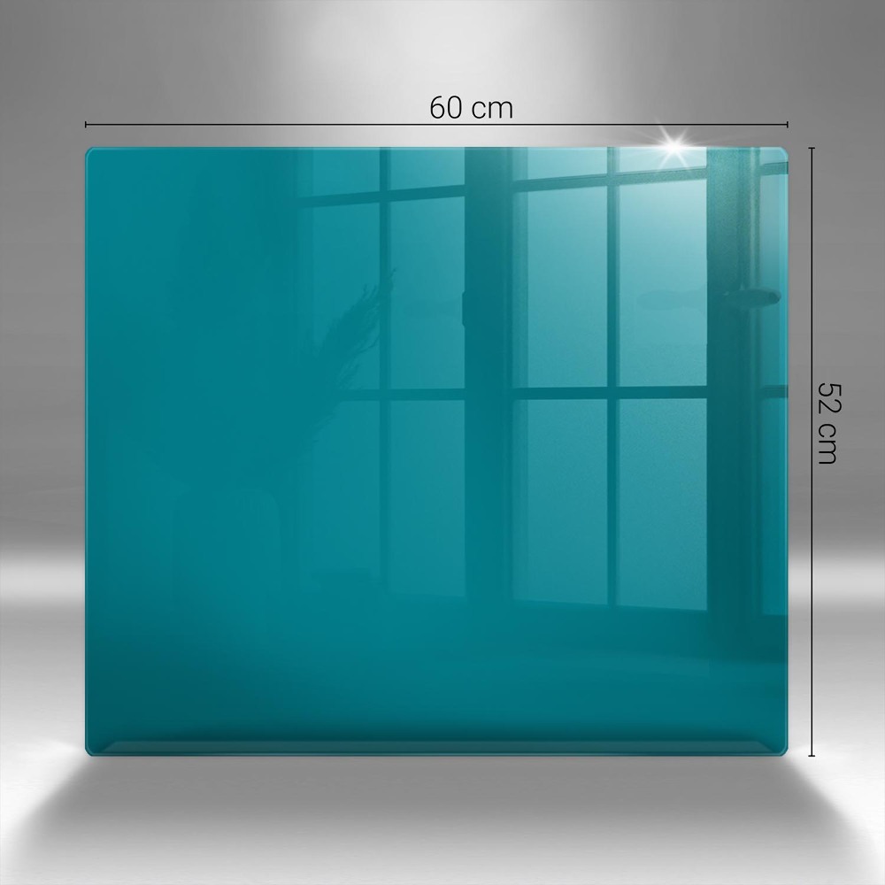 Dessous de verre pour bougies funéraires Couleur turquoise