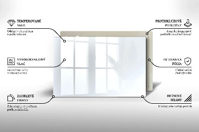 Dessous de verre pour bougies funéraires Couleur blanc