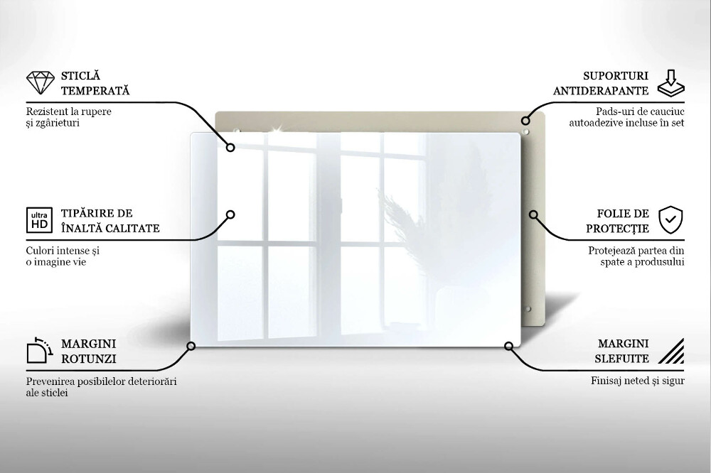 Dessous de verre pour bougies funéraires Couleur blanc