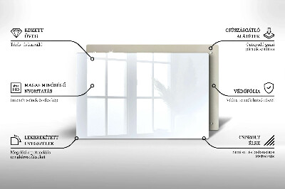 Dessous de verre pour bougies funéraires Couleur blanc