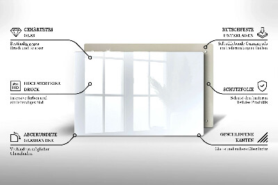 Dessous de verre pour bougies funéraires Couleur blanc