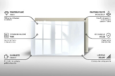 Dessous de verre pour bougies funéraires Couleur blanc